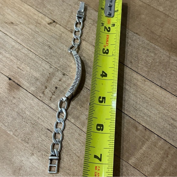 Brighton Silver Bracelet with Inspirational Engraving - Picture 4 of 4